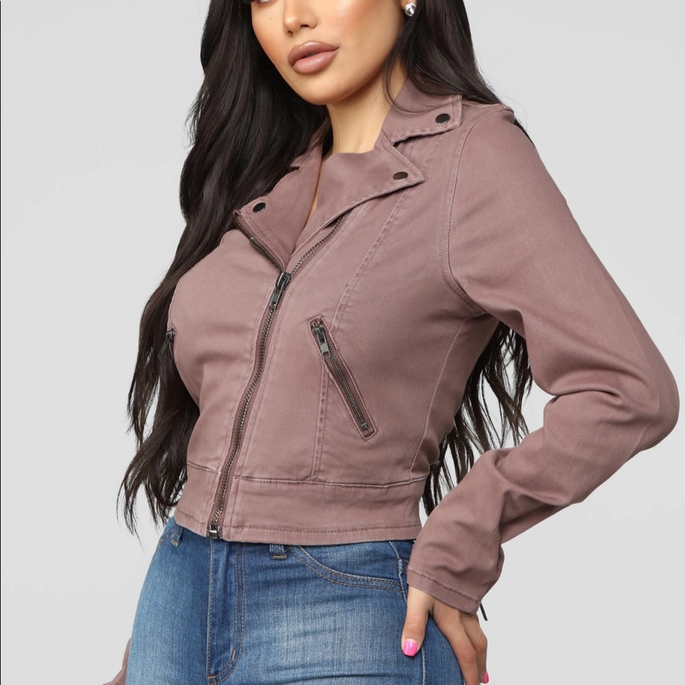 Mauve Light Jacket - image 4